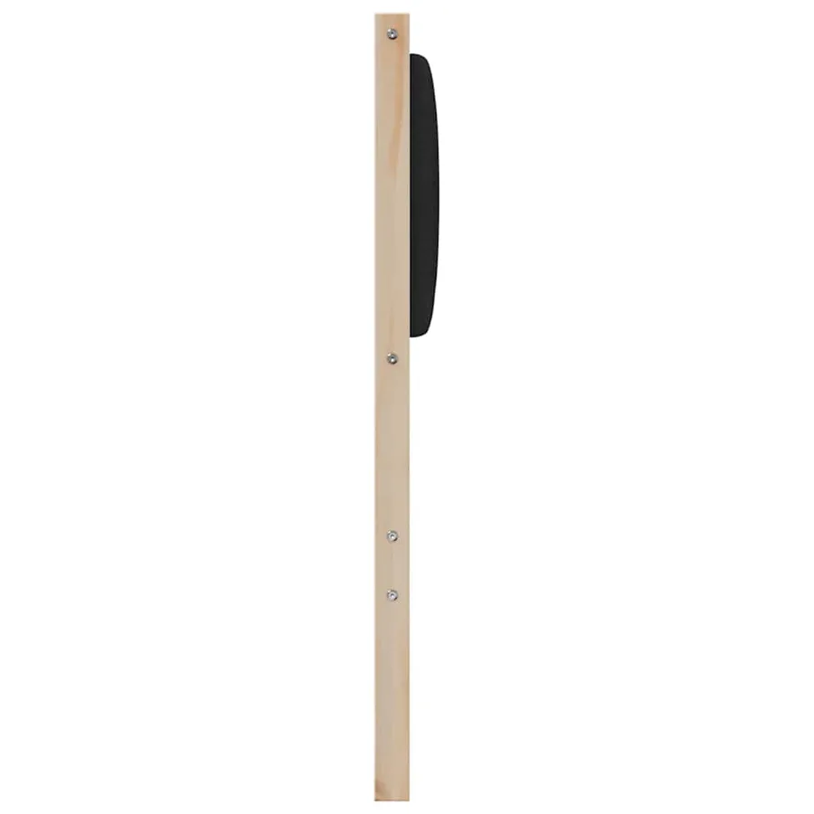 Tête de lit Autre Marron 75 cm Bois massif en pin - 5
