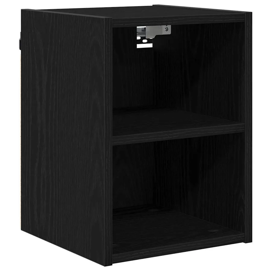 Armoire suspendue avec stockage Chêne noir 30 x 29,5 x 40 cm - 2