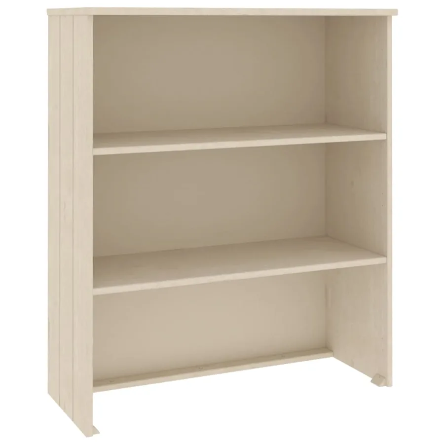 Dessus de buffet HAMAR Marron miel 85x35x100 cm Bois de pin - 2