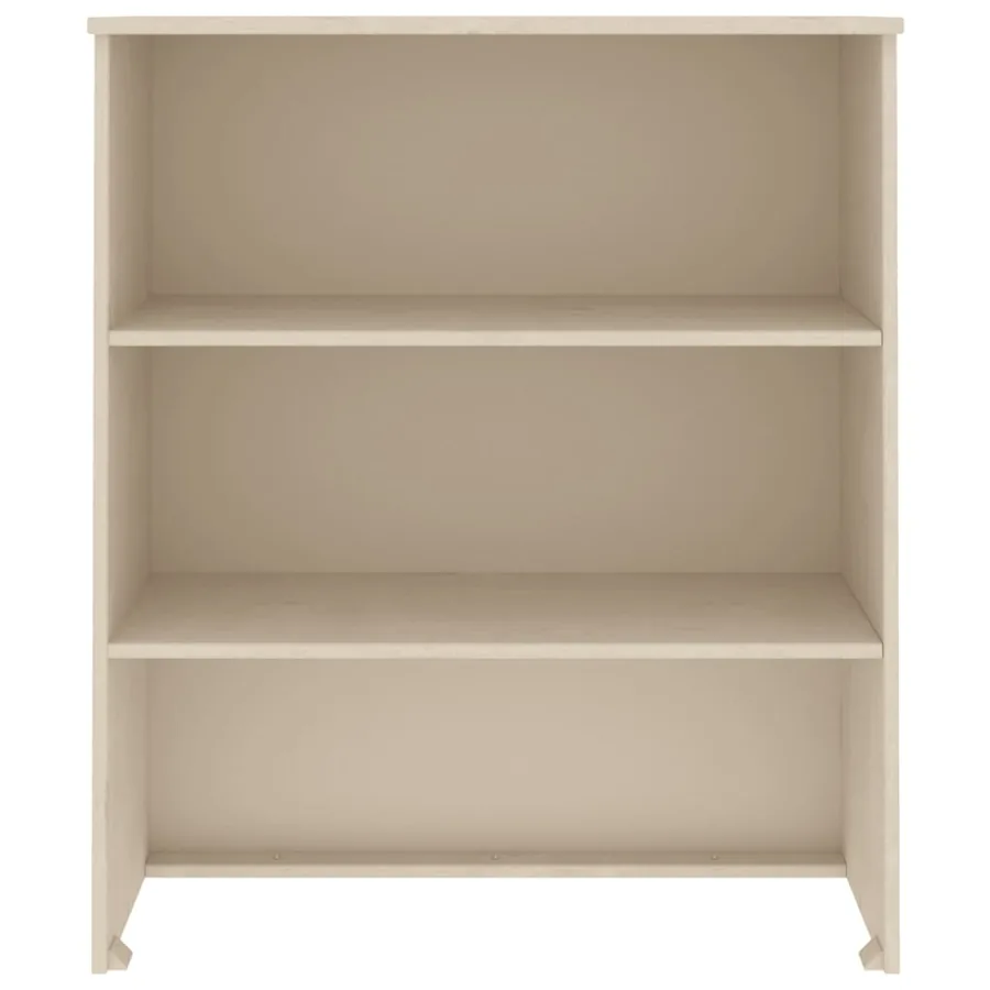 Dessus de buffet HAMAR Marron miel 85x35x100 cm Bois de pin - 3