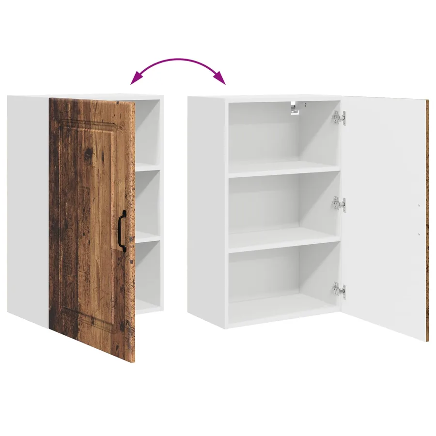 Panneau de lave-vaisselle Kalmar Bois ancien 50 x 31 x 80 cm - 9