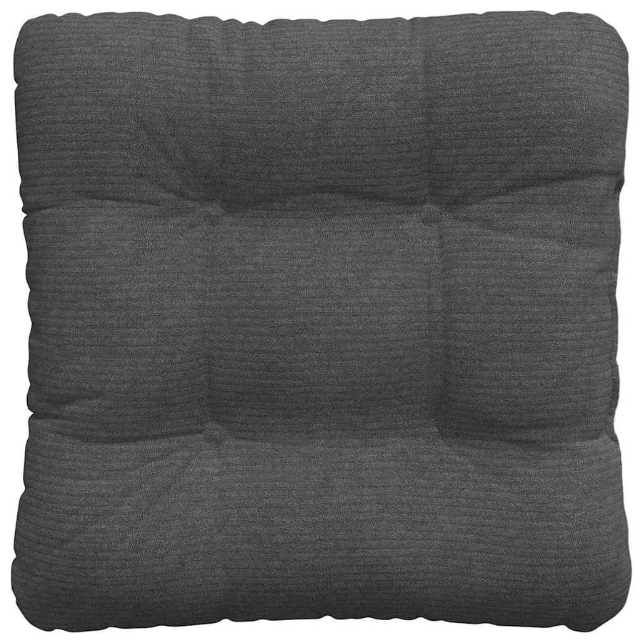 Coussins de siège 4 pcs Gris foncé 45 x 45 cm - 7