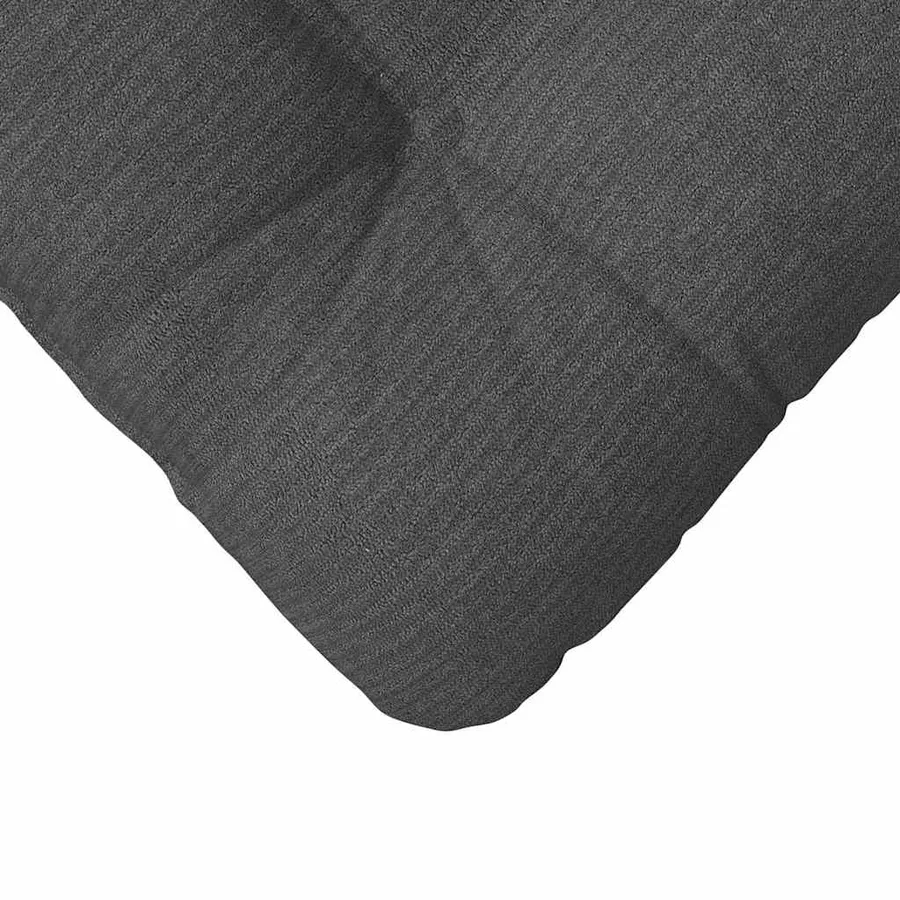 Coussins de siège 4 pcs Gris foncé 45 x 45 cm - 9