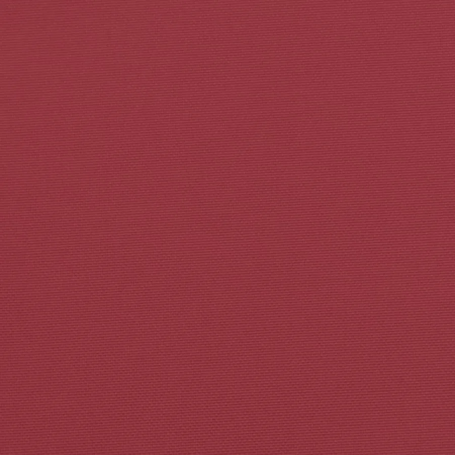 Coussins de palette lot de 3 rouge bordeaux tissu - 10