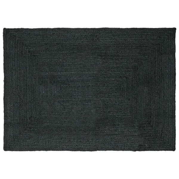Tapis de surface Rectangulaire Gris foncé 240 x 340 cm Jute