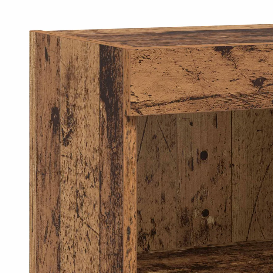 Meubles TV muraux 6 pcs Chêne noir Bois d'ingénierie - 11