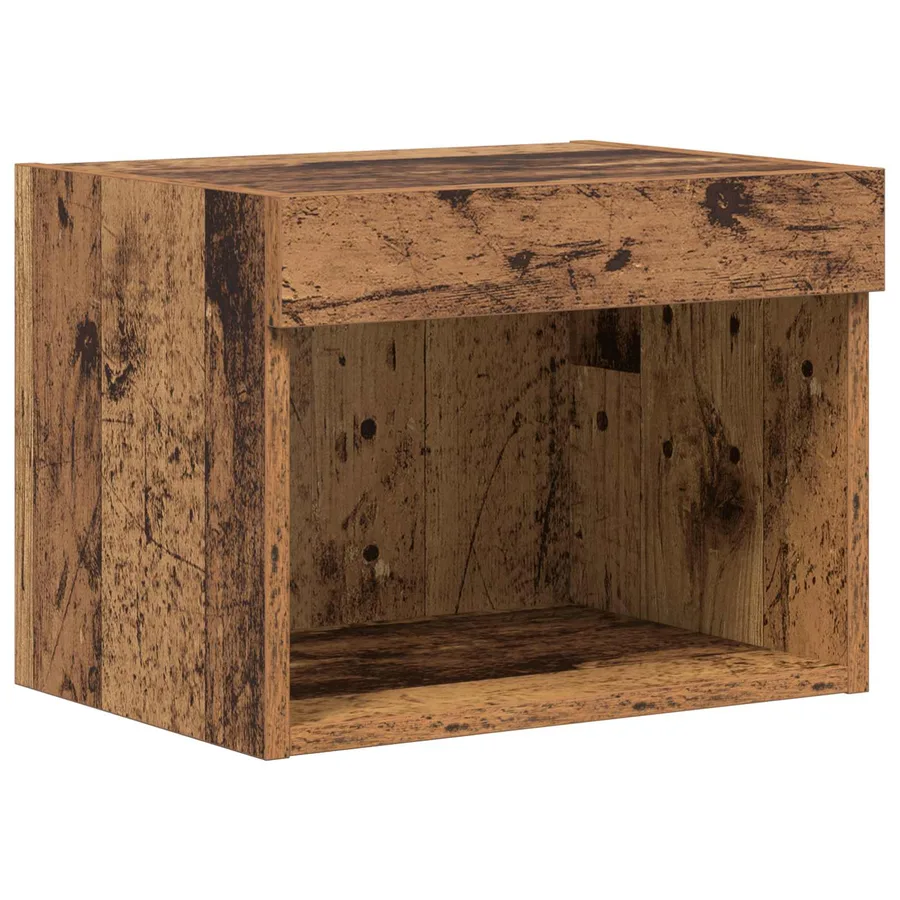 Meubles TV muraux 6 pcs Chêne noir Bois d'ingénierie - 7