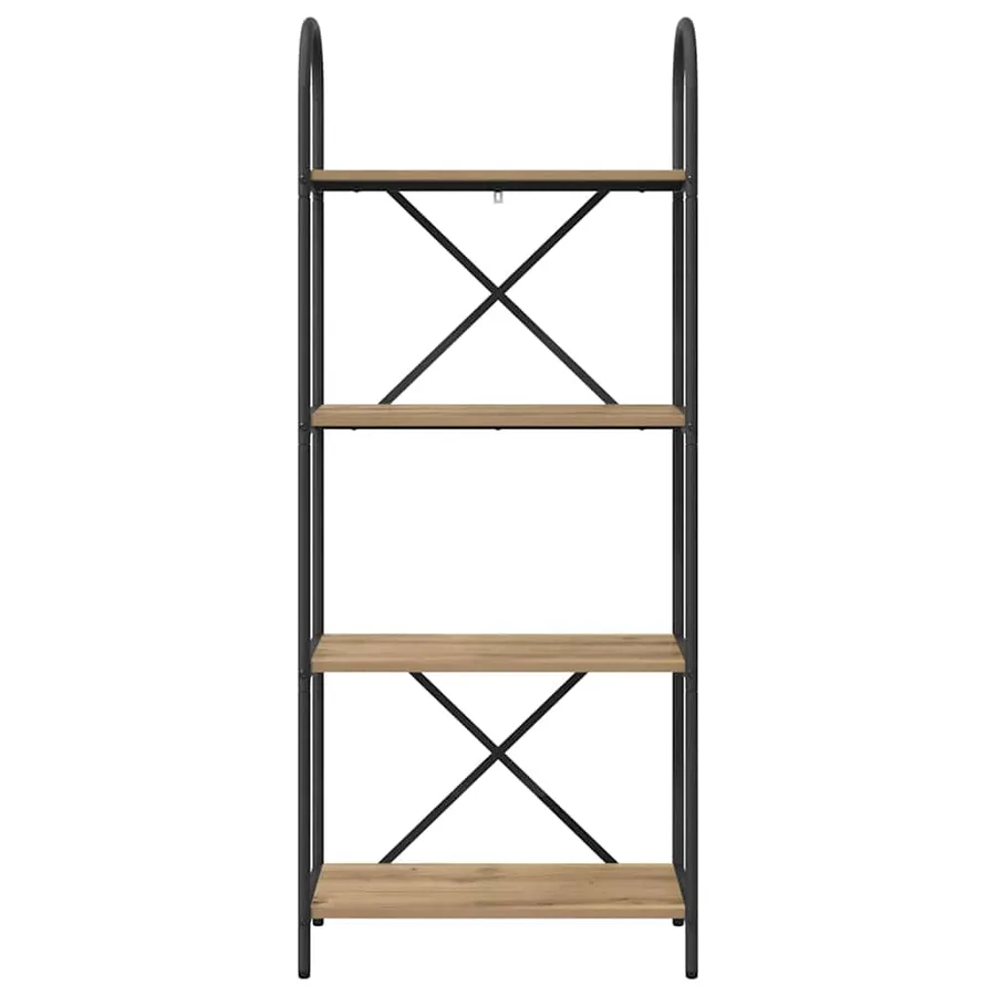 Étagère 4 niveaux 60 x 30 x 146 cm Bois d'ingénierie - 5