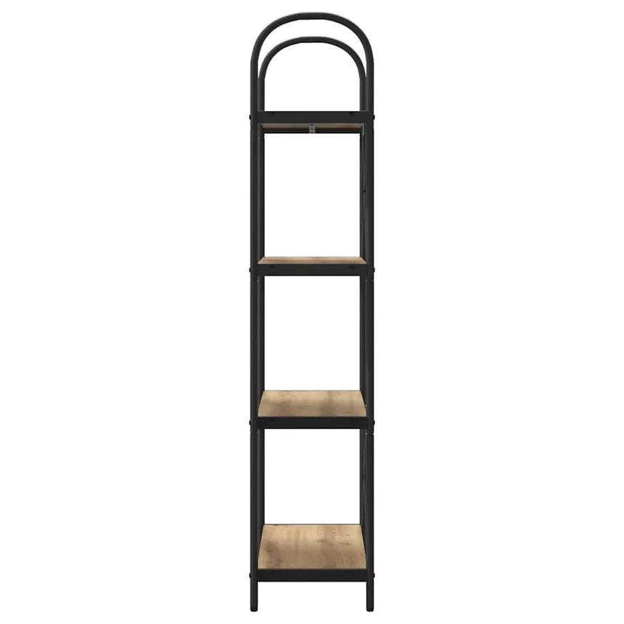 Étagère 4 niveaux 60 x 30 x 146 cm Bois d'ingénierie - 6