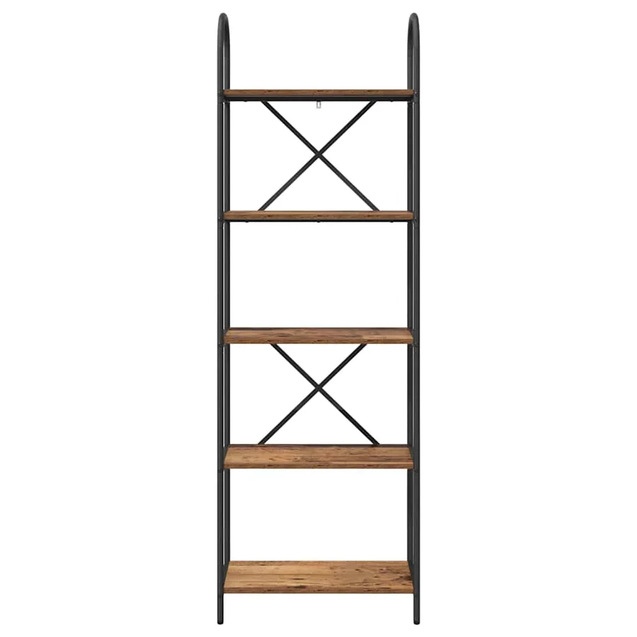 Étagère Bois ancien 60 x 30 x 183 cm Bois d'ingénierie - 5