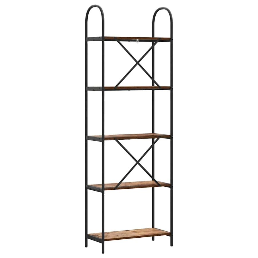 Étagère Bois ancien 60 x 30 x 183 cm Bois d'ingénierie - 7