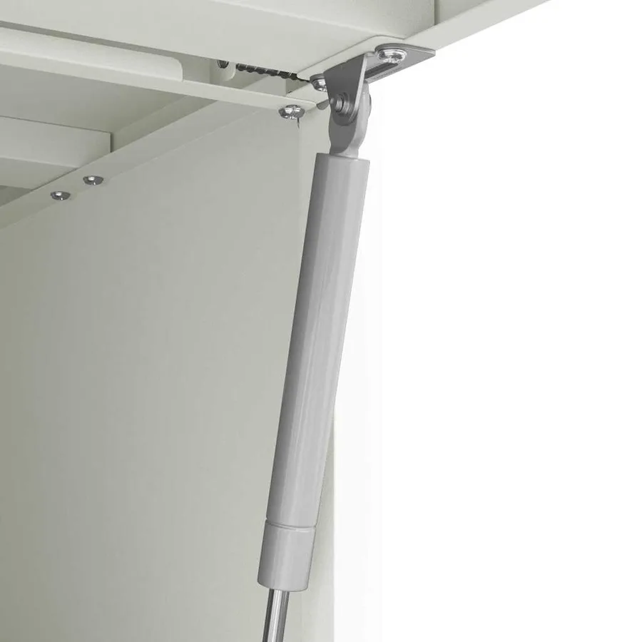 Armoire murale pour garage Blanc 90 x 40 x 53 cm - 8