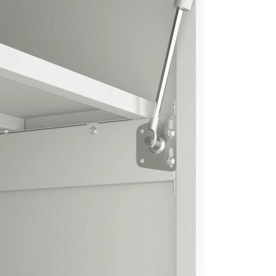 Armoire murale pour garage Blanc 90 x 40 x 53 cm - 9