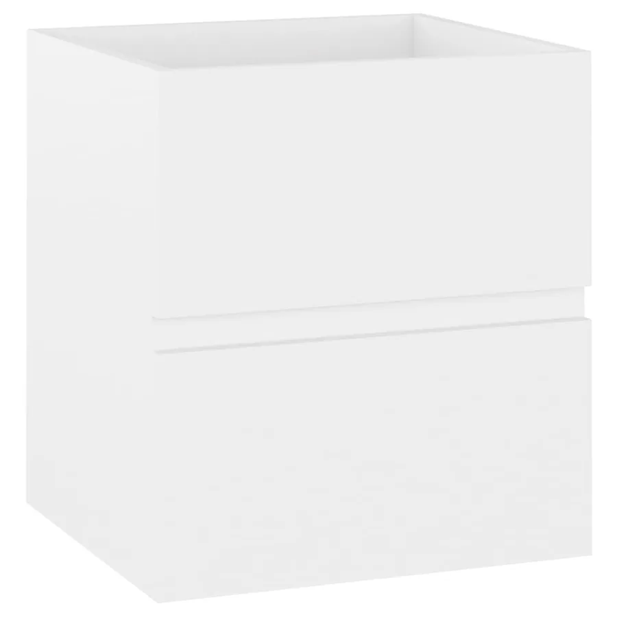 Armoire d'évier Blanc 41x38,5x45 cm Bois d’ingénierie - 2