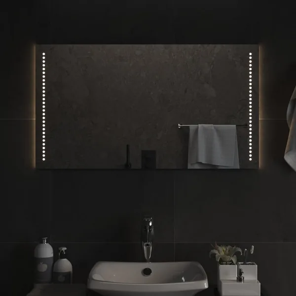 Miroir de salle de bain à LED 50x90 cm