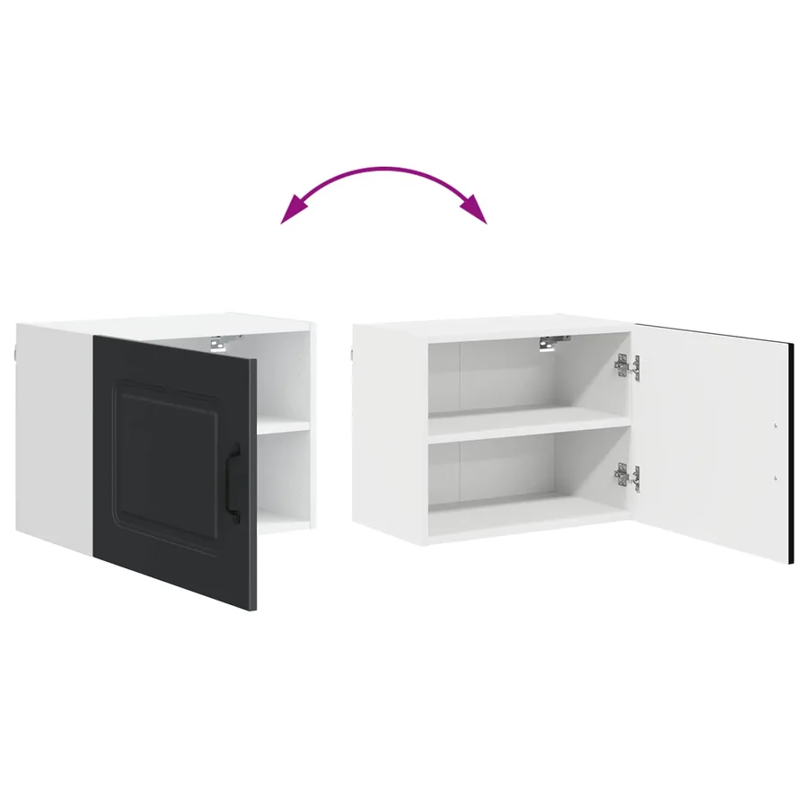 Panneau de lave-vaisselle Kalmar 2 pcs Noir 50 x 31 x 40 cm - 12
