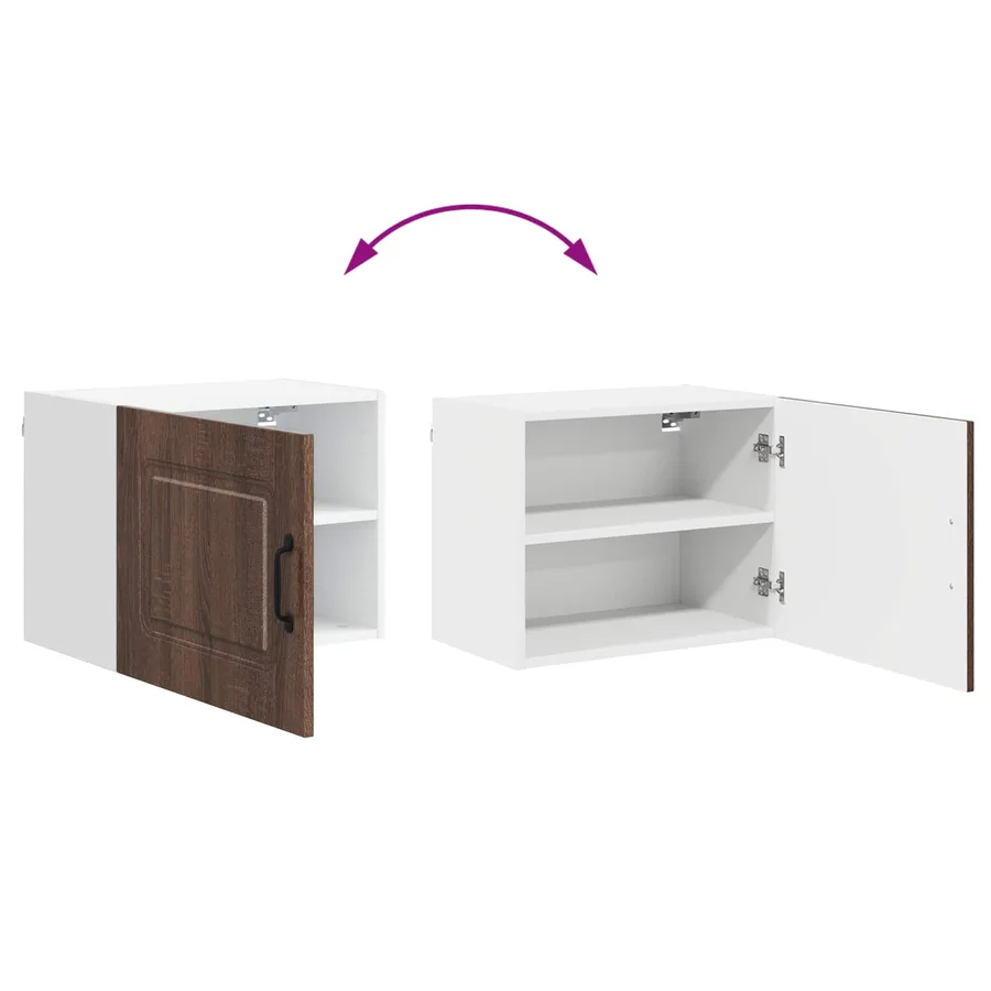 Panneau de lave-vaisselle Kalmar 2 pcs Chêne brun - 12