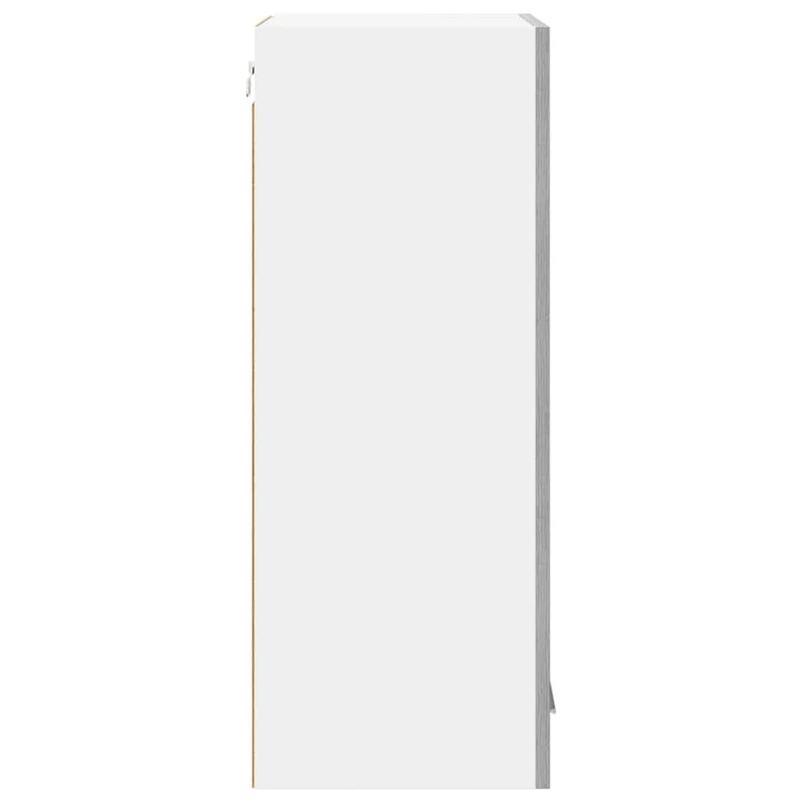 Armoire suspendue Gris Sonoma 40 x 31 x 80 cm Bois d'ingénierie - 7