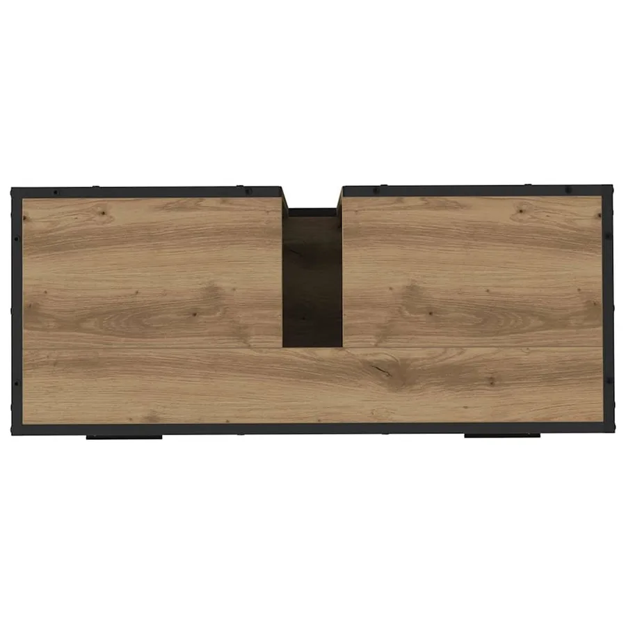Ensemble de mobilier de salle de bain 2 pc Chêne artisanal - 10