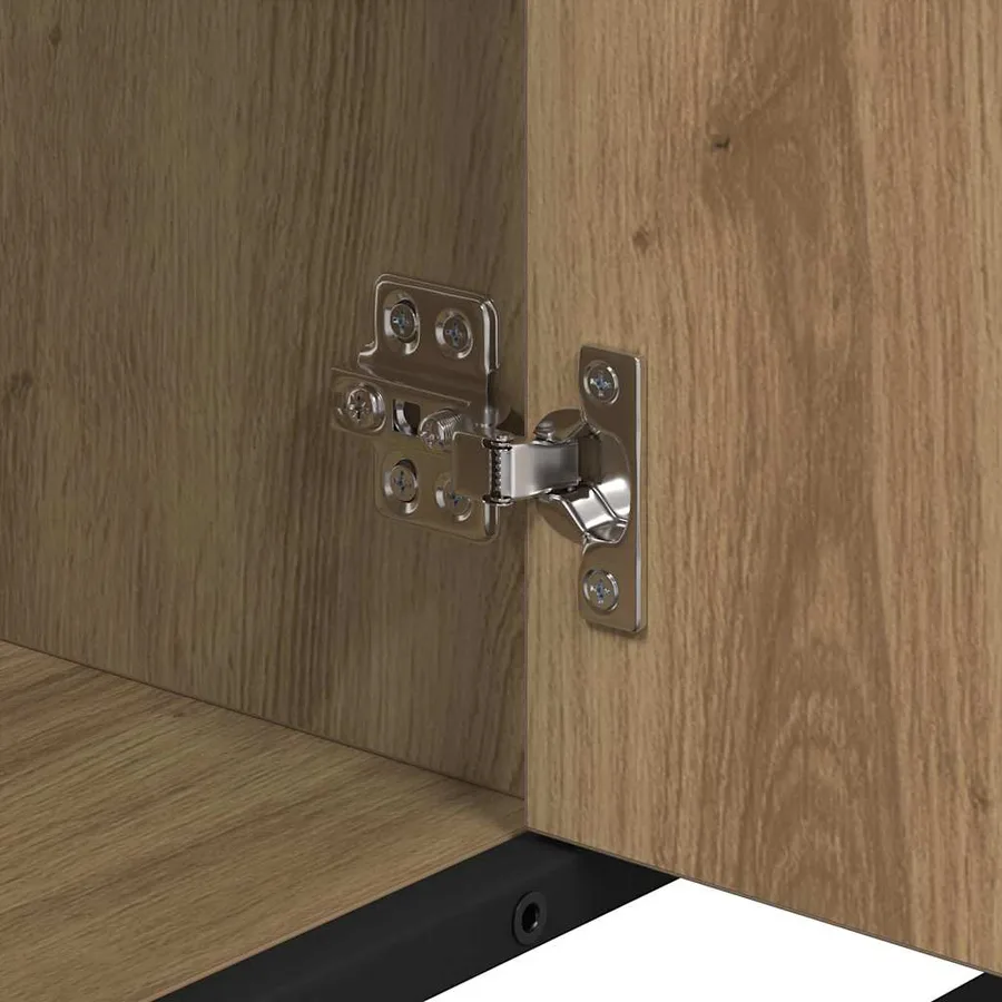 Ensemble de mobilier de salle de bain 3 pc Chêne artisanal - 8