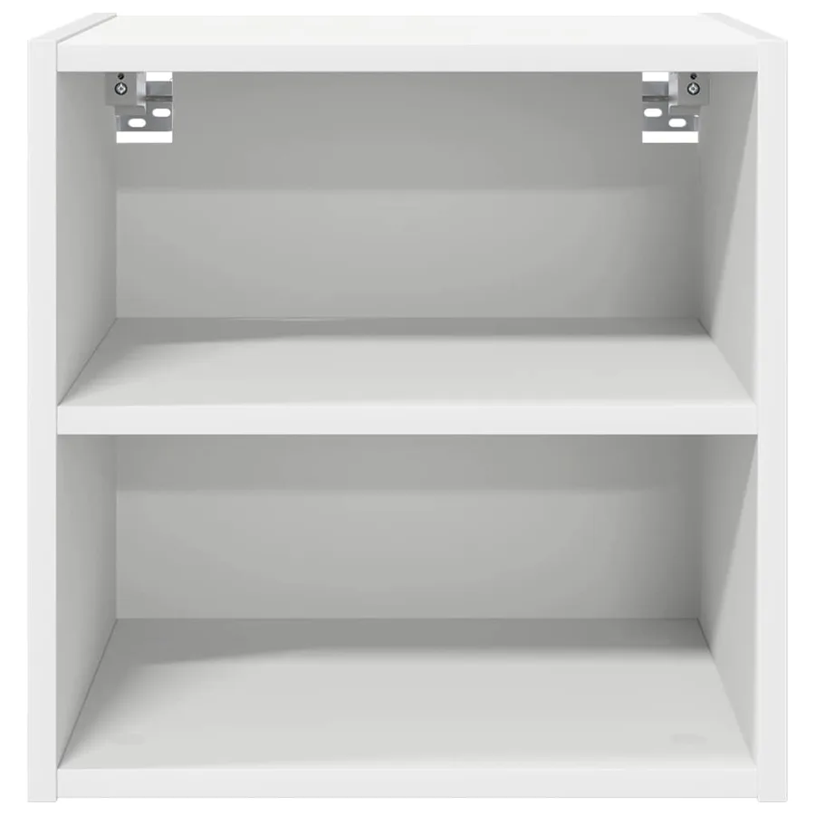 Armoire suspendue Blanc 40 x 29,5 x 40 cm Bois d'ingénierie - 5
