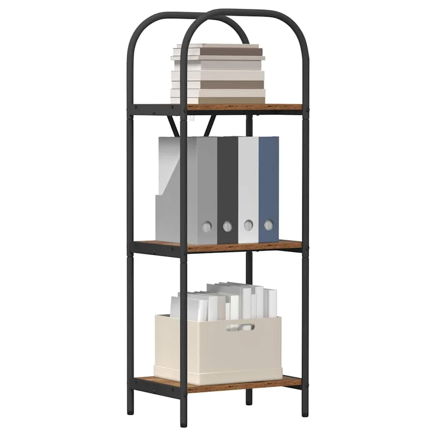 Étagère Bois ancien 40 x 30 x 109 cm Bois d'ingénierie - 3