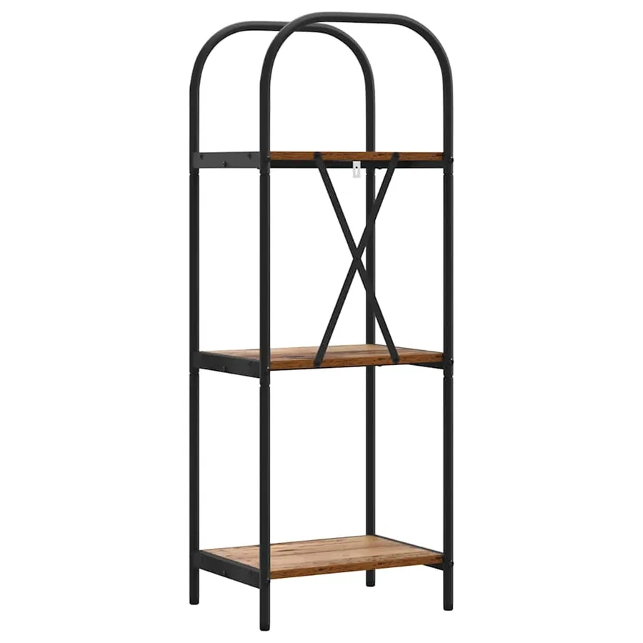 Étagère Bois ancien 40 x 30 x 109 cm Bois d'ingénierie - 7