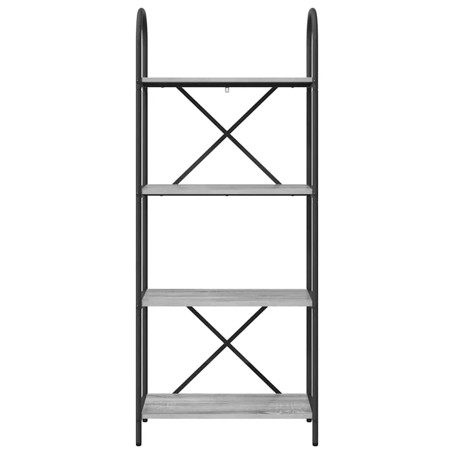 Étagère Gris Sonoma 60 x 30 x 146 cm Bois d'ingénierie - 5