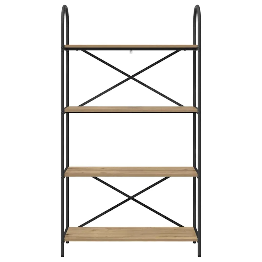 Étagère 4 niveaux 80 x 30 x 146 cm Bois d'ingénierie - 5