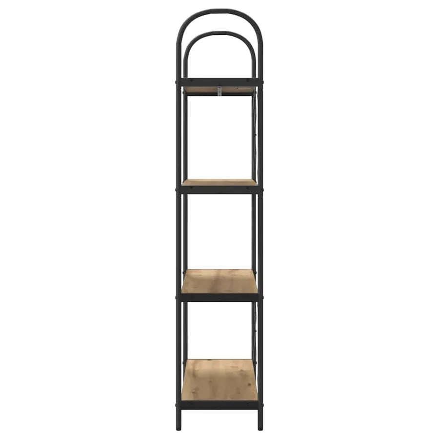 Étagère 4 niveaux 80 x 30 x 146 cm Bois d'ingénierie - 6