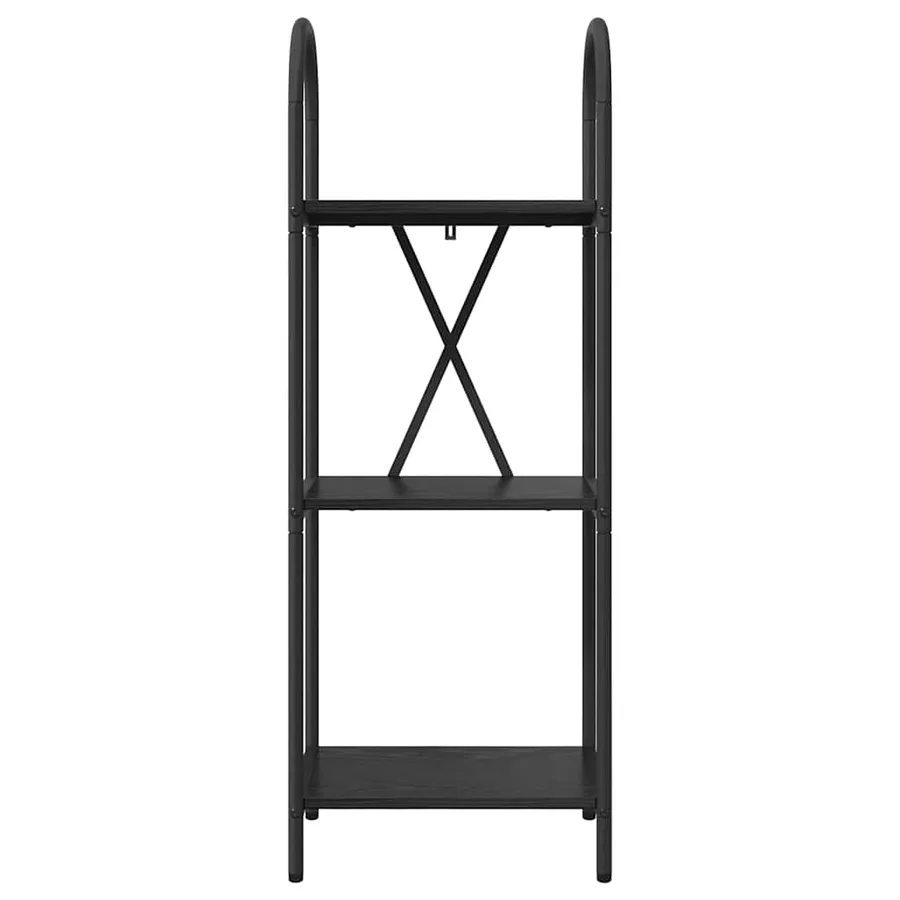 Étagère Chêne noir 40 x 30 x 109 cm Bois d'ingénierie - 5