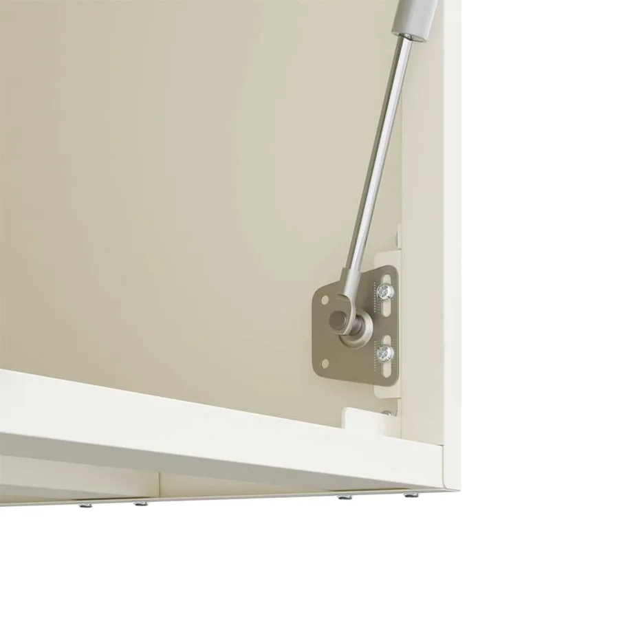 Armoire murale pour garage Blanc 80 x 33 x 35 cm - 9