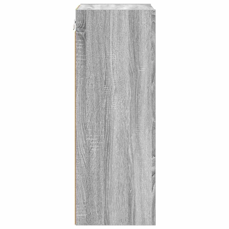 Armoire suspendue avec stockage Gris Sonoma 40 x 29,5 x 80 cm - 6