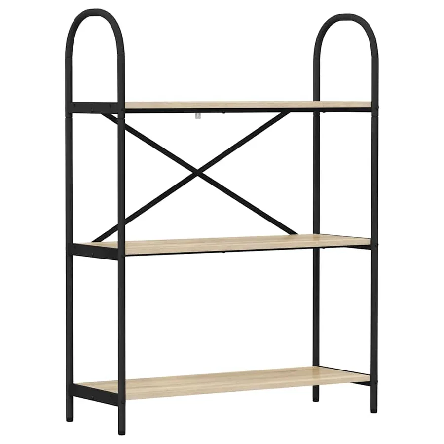 Étagère Chêne Sonoma 80 x 30 x 109 cm Bois d'ingénierie - 2