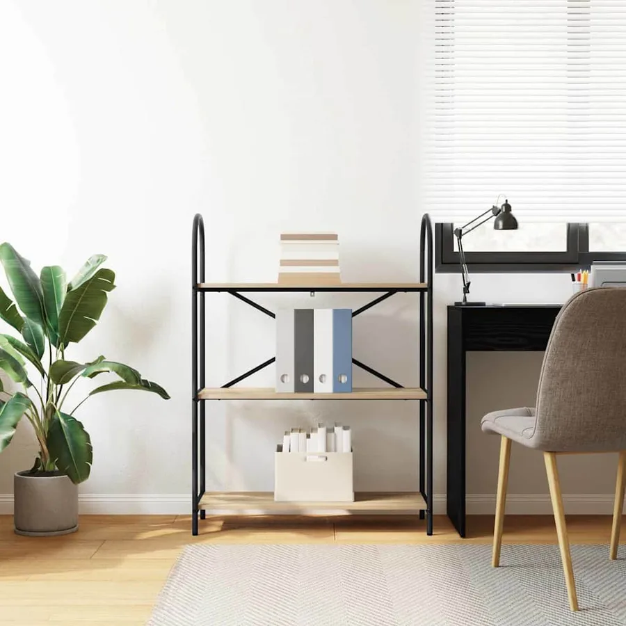 Étagère Chêne Sonoma 80 x 30 x 109 cm Bois d'ingénierie - 4