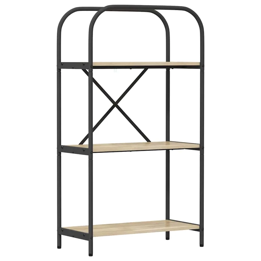 Étagère Chêne Sonoma 60 x 30 x 109 cm Bois d'ingénierie - 2