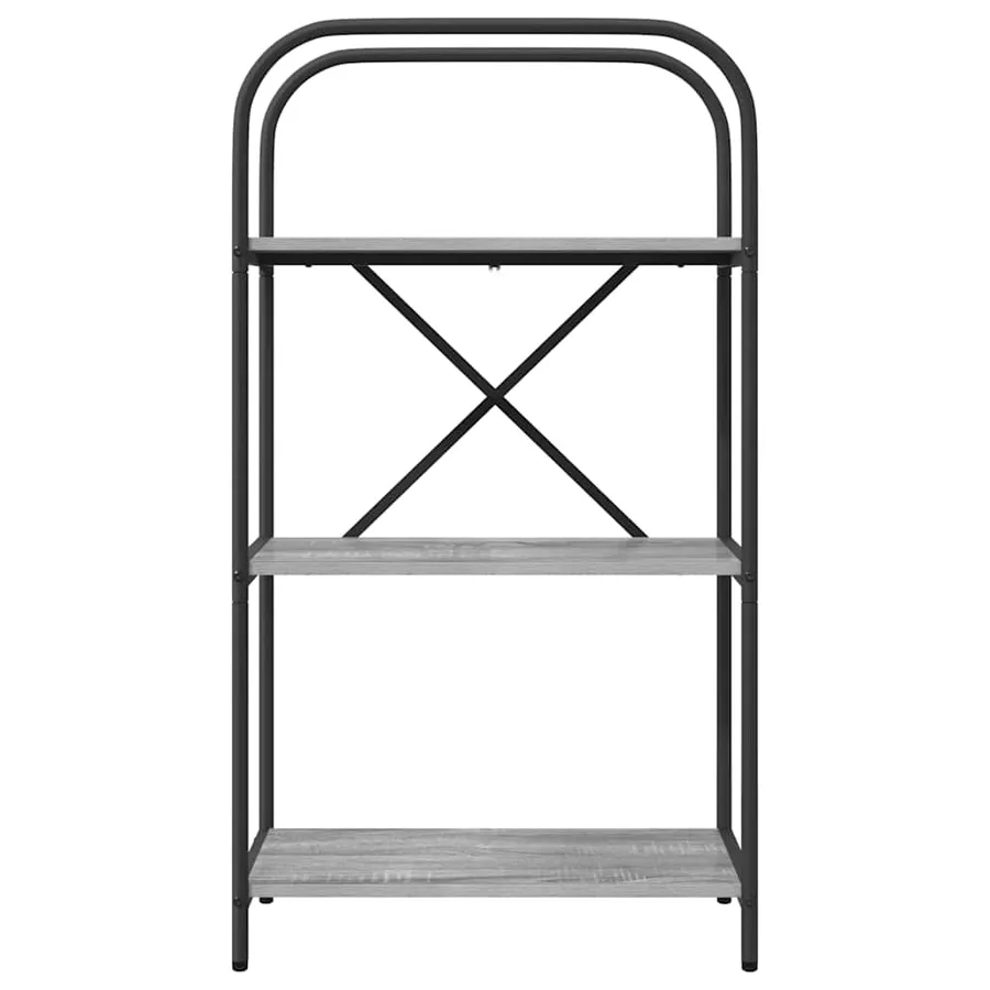 Étagère Gris Sonoma 60 x 30 x 109 cm Bois d'ingénierie - 5