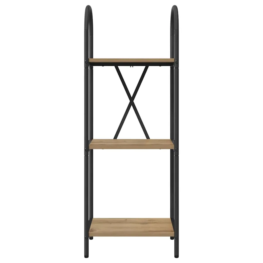 Étagère 3 niveaux 40 x 30 x 109 cm Bois d'ingénierie - 5