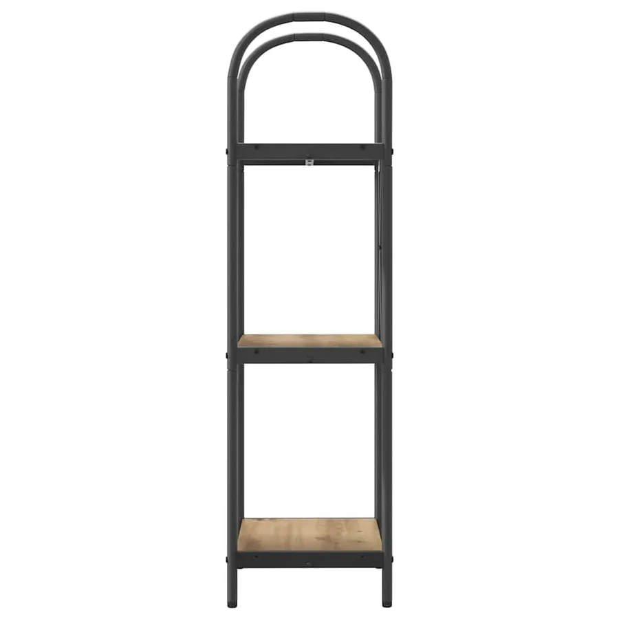 Étagère 3 niveaux 40 x 30 x 109 cm Bois d'ingénierie - 6