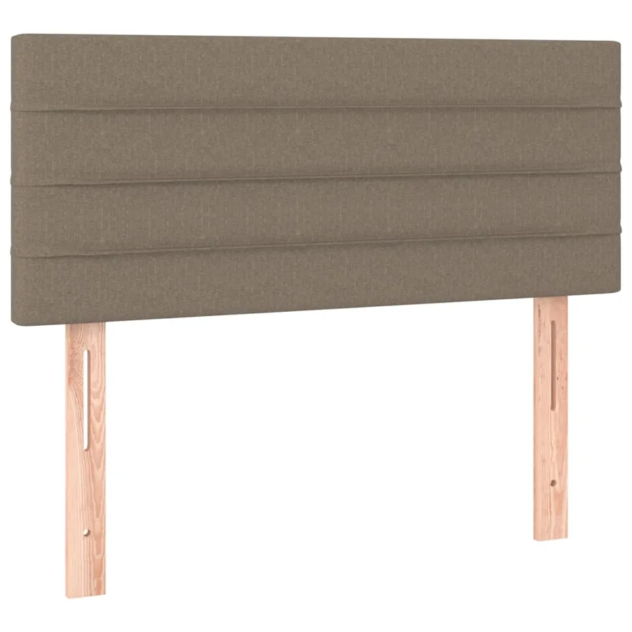 Tête de lit Taupe 90x5x78/88 cm Tissu - 2