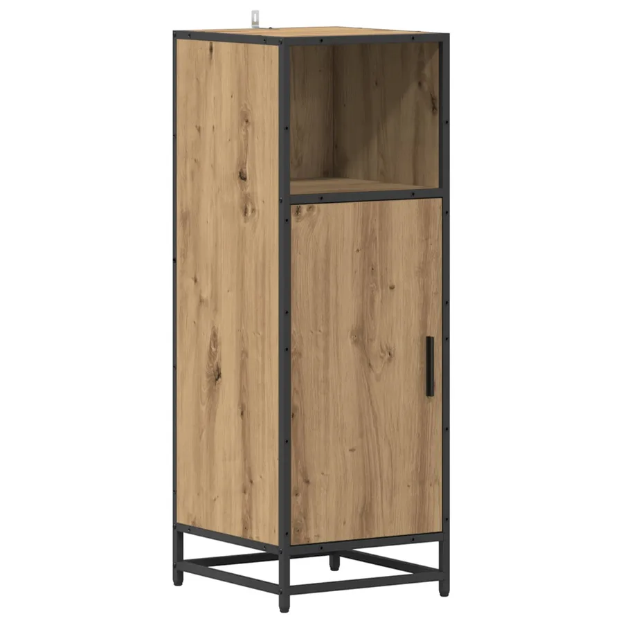 Ensemble de mobilier de salle de bain 3 pc Chêne artisanal - 6