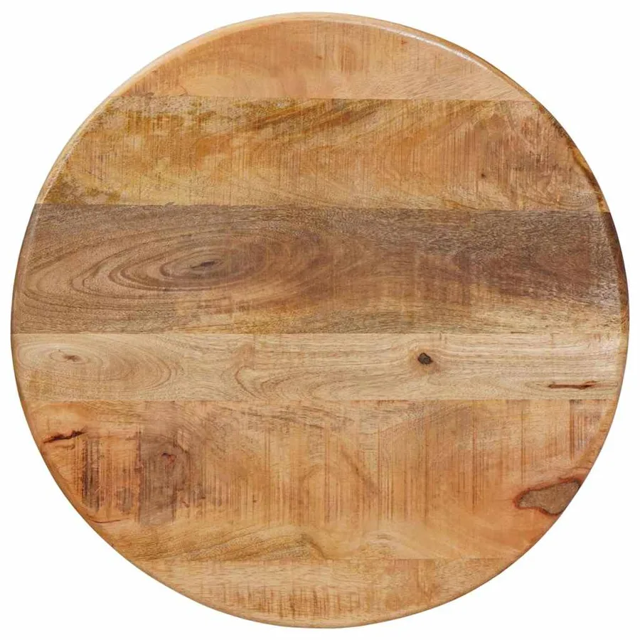 Tables basses gigognes 3 pcs Marron Bois de mangue massif - 6