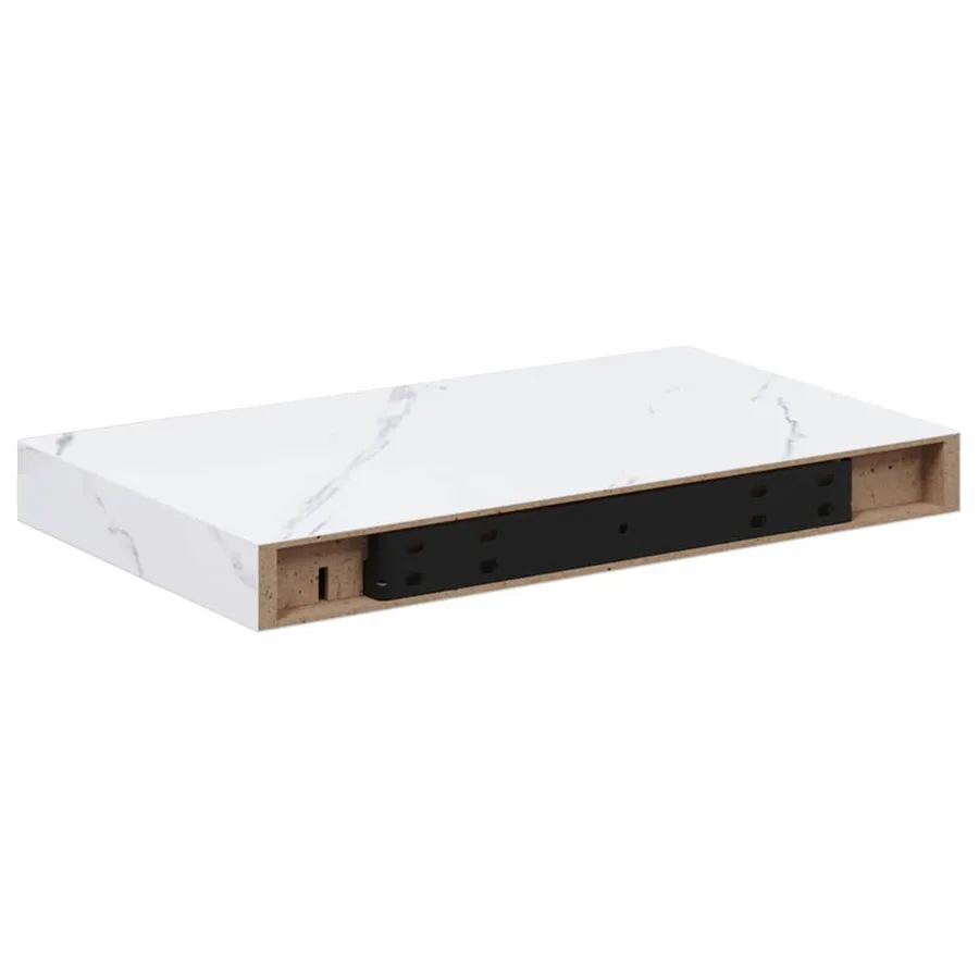 Étagère Murale 4 pcs Marbre blanc 40 x 23,5 x 4 cm - 9