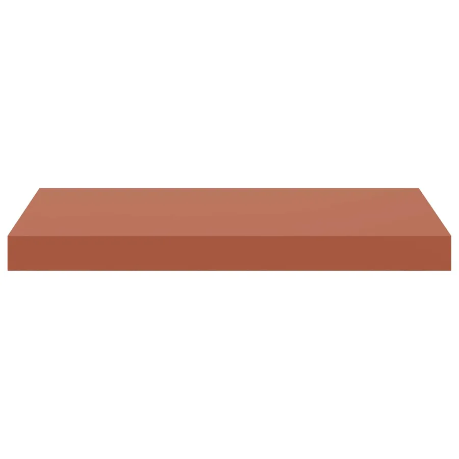 Étagère Murale 2 pcs Rouge 50 x 23 x 4 cm Bois d'ingénierie - 7