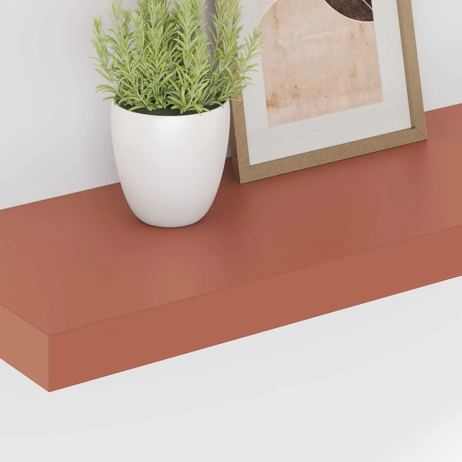 Étagère Murale Rouge 60 x 23 x 4 cm Bois d'ingénierie - 5