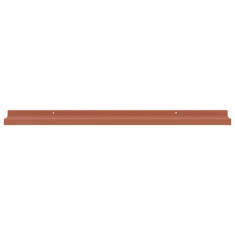 Étagère Murale Montage mural 2 pcs Rouge 80 x 9 x 3 cm - 7