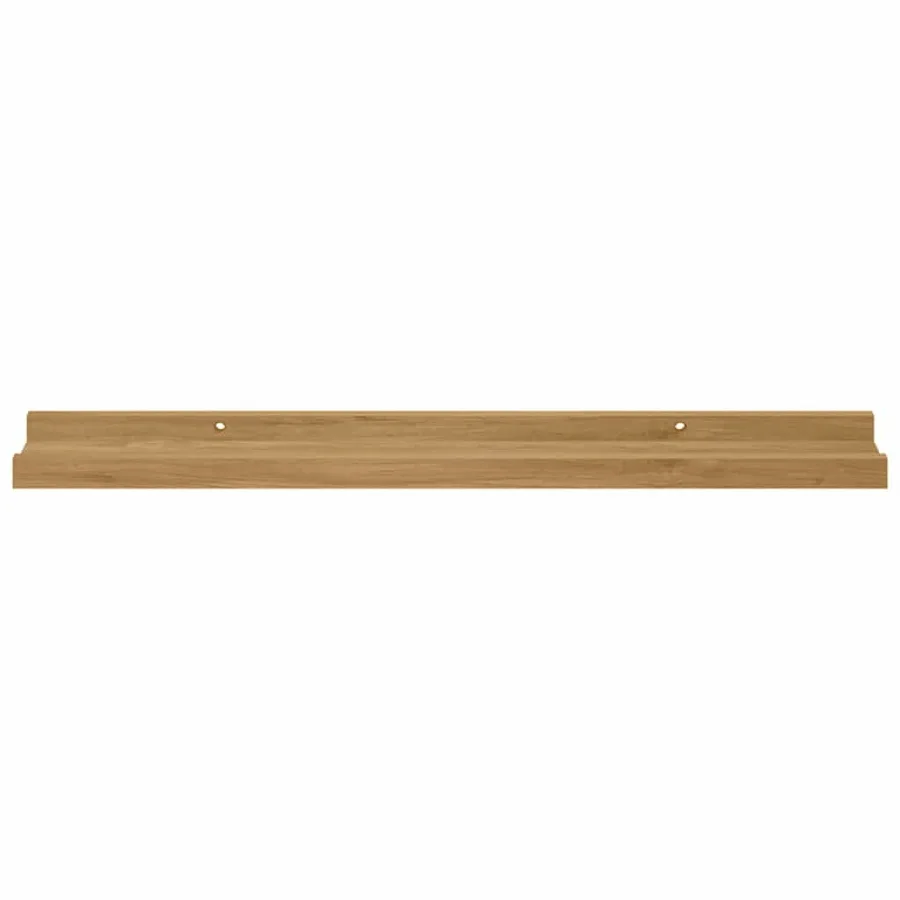 Étagère Murale Montage mural 4 pcs Marron 60 x 9 x 3 cm - 7