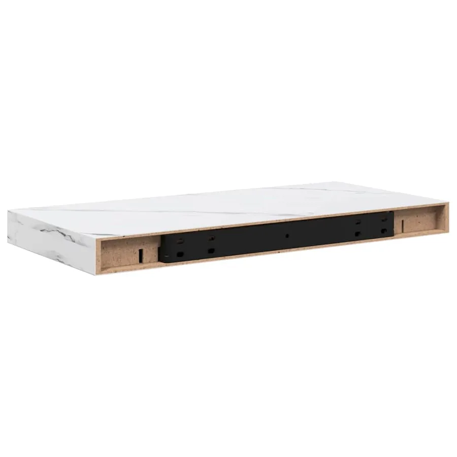 Étagère Murale 2 pcs Marbre blanc 50 x 23,5 x 4 cm - 9