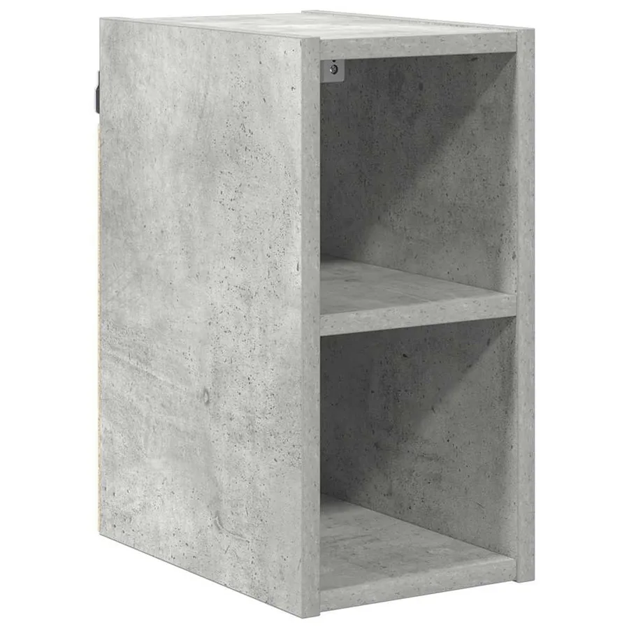 Armoire suspendue avec stockage Gris béton 20 x 29,5 x 40 cm - 2