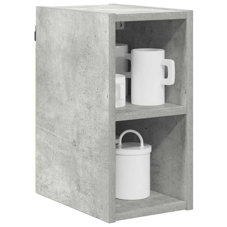 Armoire suspendue avec stockage Gris béton 20 x 29,5 x 40 cm - 3
